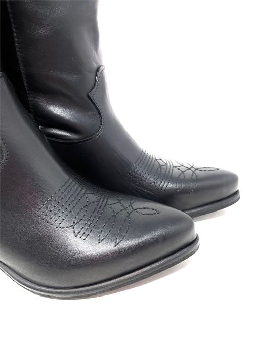 Texanischer Damenstiefel IL LACCIO | 500/50VITELLONERO LISCIO